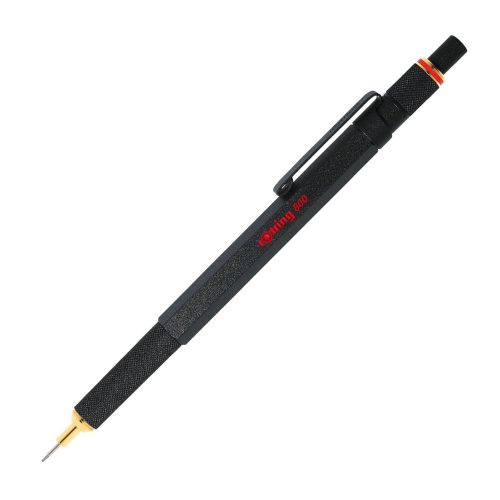 Rotring 800  .7mm Metal Body Mechanical Drafting Pencil BLACK