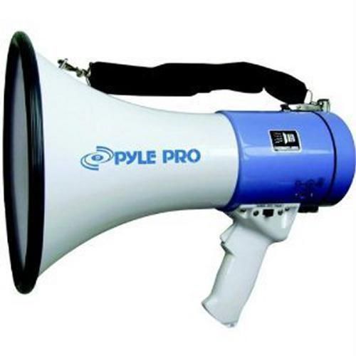 New PYLE PRO Megaphone Bullhorn Siren 50 Watt Batteries