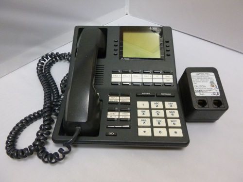 Inter-tel Axxess 770.4600 Executive Display IP Phone Plus w/ power supply WORKS