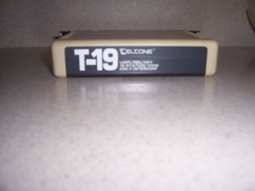 Teltone t-19 touchtone intercom unit for sale