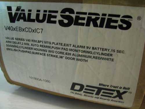 DETEX V40xEBxCDxIC7 VALUE SERIES RIM DEVICE