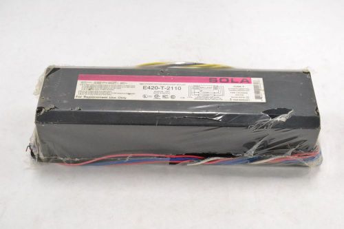 NEW SOLA E420-T-2110 HIGH POWER RAPID START BALLAST FLUORESCENT 277V-AC B319136