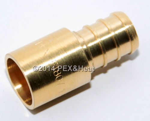 (1) 1/2&#034; PEX x 1/2&#034; Male Sweat Adapter Crimp Fittings