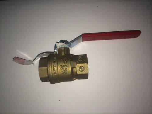 Muellar #107-404 3/4&#034;BRS FPT Ball Valve