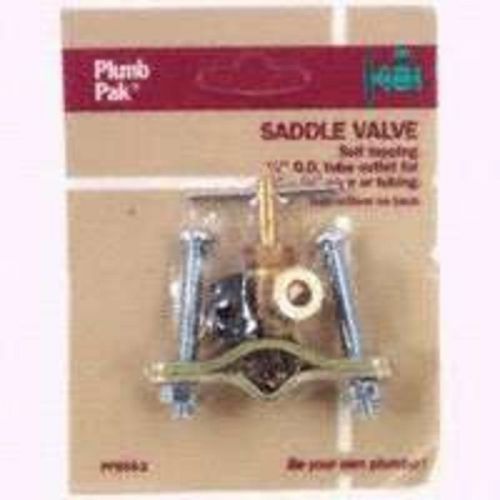 1/4 saddle vlv for 3/8-3/4tube plumb pak needle valves pp25502lf 046224032885 for sale