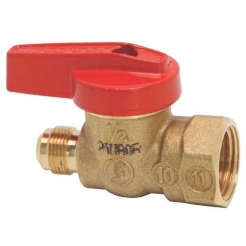 Gas Ball Valve Fine Thread 9/16&#034; Flare X 1/2&#034; Fip 491010 Ball Valves 491010