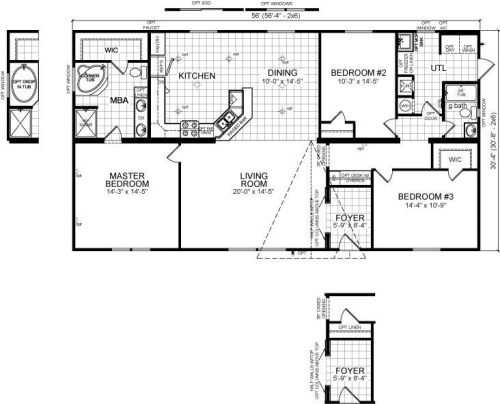 2014 flat ceiling double wide manufactured home with free local delivery for sale