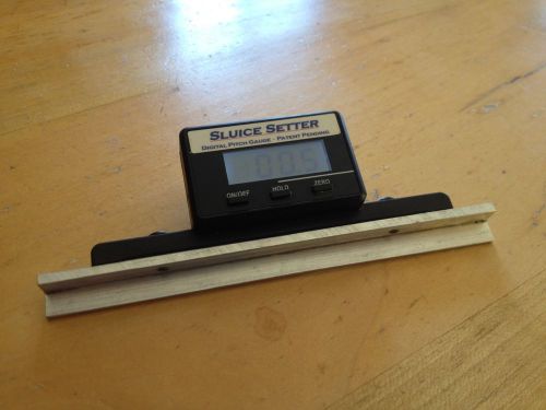 SLUICE SETTER Digital Pitch Gauge for Gold Mining