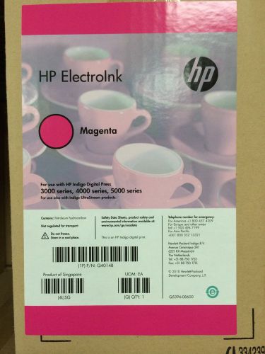 Hp indigo electroink magenta 3000 5000 series for sale