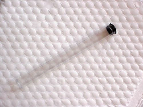 36 clear triangular plastic storage tubes for parker jotter &amp; vector pens &amp; more for sale