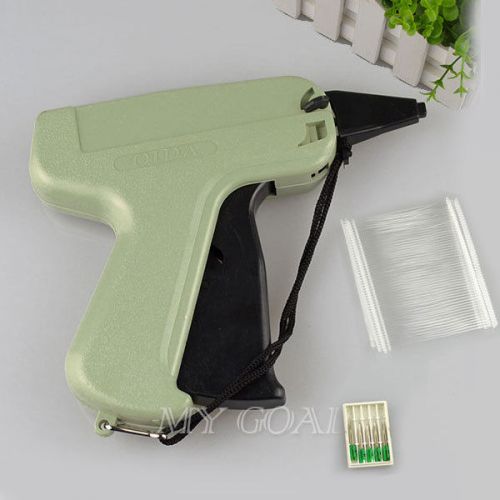 Clothes garment price label tagging tag gun 3&#034; barbs + 5 needles new for sale