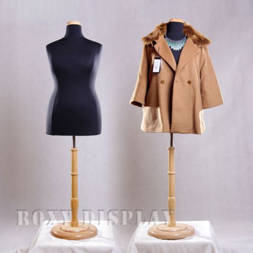 Female Mannequin Manequin Manikin Dress Form #F18/20BK+BS-R01N