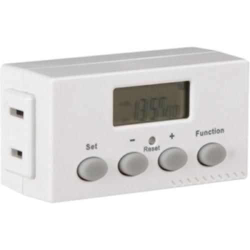 AmerTac Indoor 1-Outlet Weekly Digital Bar Timer