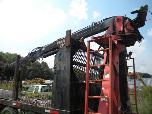 Prentice 120C boom log loader / Material Handler w/ grapple &amp; extendaboom