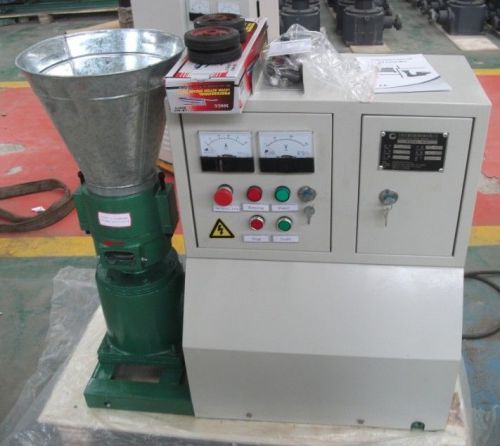 Pellet mill 5.5kw 7,5hp electric engine pellet press special wood 100kg hr for sale