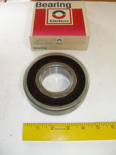 Large double sealed ball bearing by ntn # 6311l , nos ; delco / ndh 99611 for sale