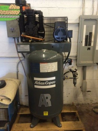 Atlas copco ar series 7.5 hp industrial air compressor for sale