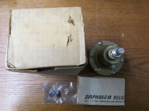 NEW NOS Norgren 16-001-012 Diaphragm Relief Valve