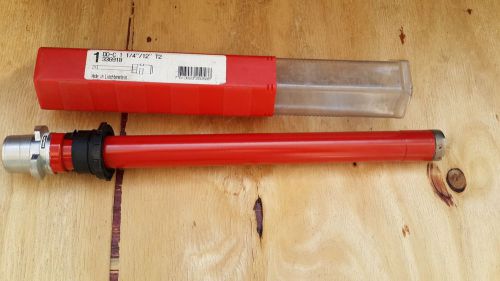 HILTI 336918, DD-C T2 1-1/4&#034;x12&#034; DIAMOND CORE DRILL BIT, BRAND NEW!!!