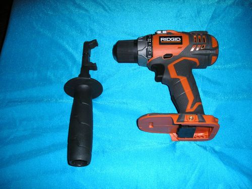 New 18 Volt Ridgid 1/2&#034; Hyper Lithium Ion Fuego Drill &amp; Bag Model R86008