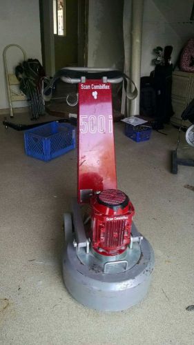 Scan combiflex 500i concrete grinder (scanmaskin) for sale