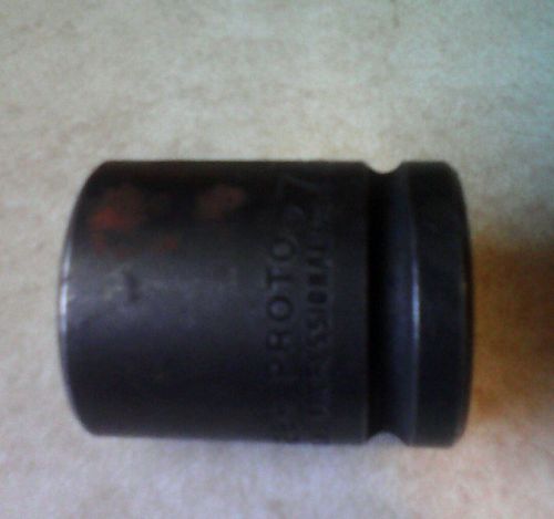 Proto 7428H 1/2&#034; Drive 7/8&#034; 6-Point Standard Length Impact Socket