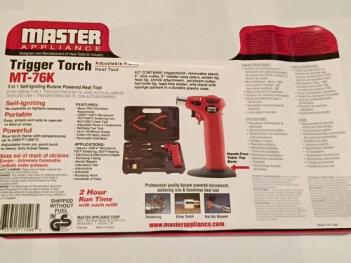 mt-76k Trigger torch, Master Appliance