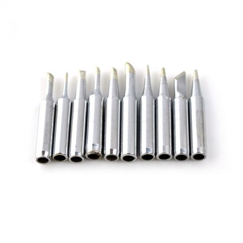 10 x 900M-T Solder Screwdriver Iron Tip for Hakko Soldering Rework Station Tool