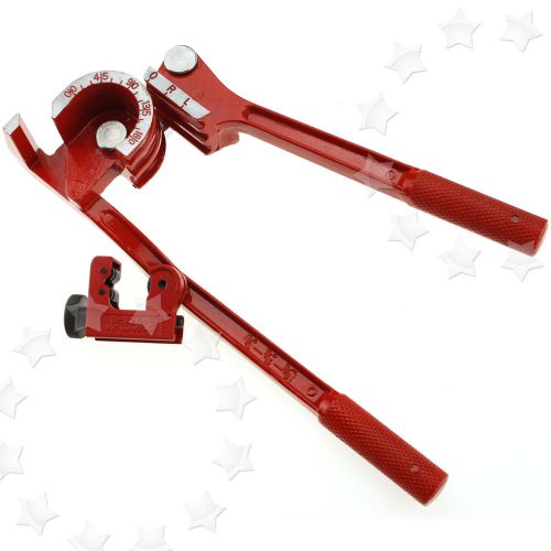 3 in 1 180°tube pipe bender 1/4 5/16 3/8 brake fuel pipe + mini tube cutter for sale