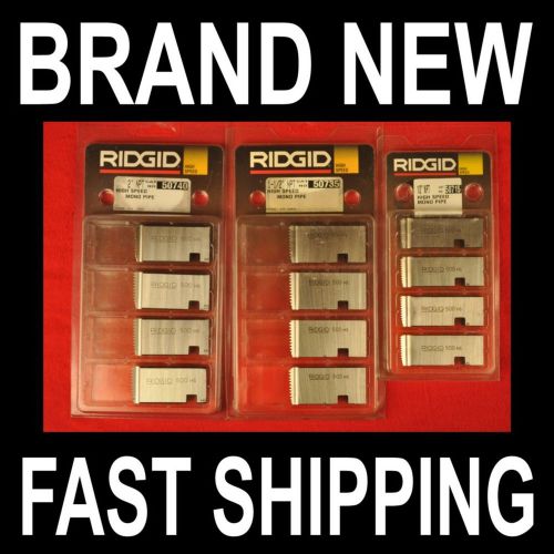 Ridgid Mono Pipe Dies Fit 500 A Die Head 14 Sizes 300 535 1822 Threader Machines