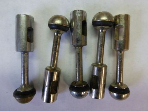 Draft beer equipment:  (5) COMPLETE Faucet plunger ASSEMBLIES