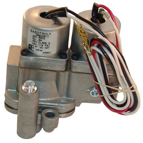 Dual solenoid gas valve-25v- blodgett 22190, groen 079801, pitco p6071776 for sale