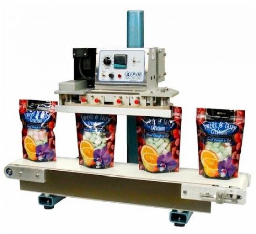 APM Model TBS 376 bag Sealer Conveyor.