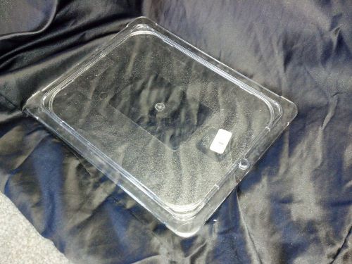 1/2 Size Flat Lid Clear Food Pan Lid Carlisle Top Notch  Universal Half Size Lid