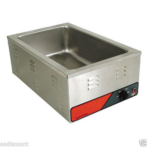 NEW NEMCO COUNTERTOP FOOD WARMER FULL PAN SIZE 6055A 12&#034; X 20&#034; 1200 WATTS 120V