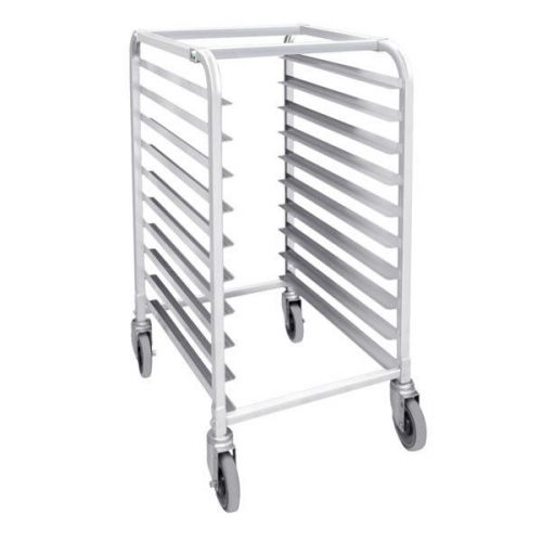 PAN RACK ALUMINUM. 10-TIER PAN RACK. 20 1/4&#034; X 26&#034; X 38 1/2&#034;. NSF. ALSPR010