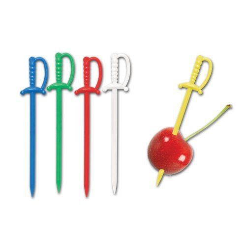 NEW Plastic Sword Food Picks : package of 50