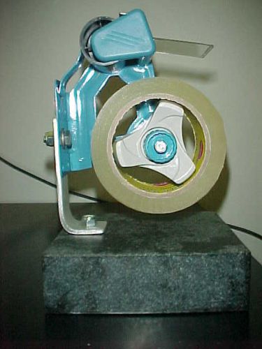 Packing tape dispenser 2 inch table top dispenser solid granite base 8 lbs for sale