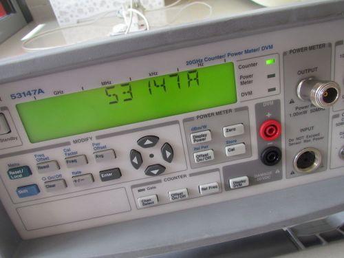 Keysight  Agilent/HP 53147A/001 20GHz Microwave Counter