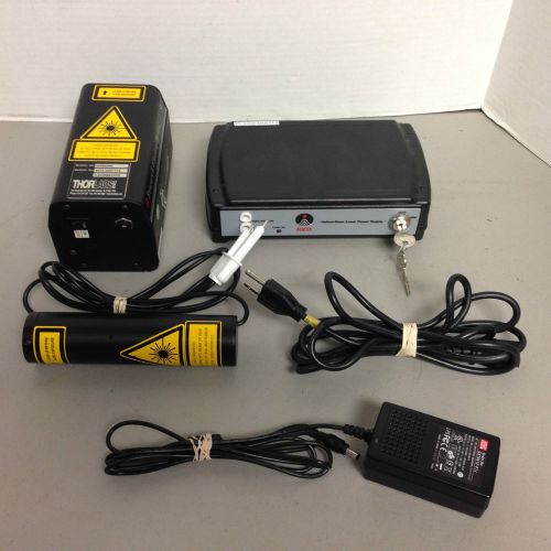 Thorlabs Research Electro-Optics HRR008S Heliu-Neon SC Laser HRR005-1 HRR005