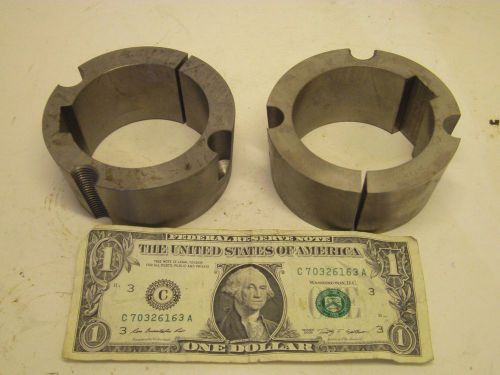 NEW LOT OF 2 TAPER LOCK BUSHINGS 2517 2 7/16&#034; SEE PHOTOS FREE SHIPPING!!!