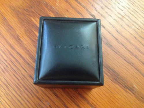 BVLGARI  ENGAGEMENT WEDDING RING Gift Box Jewelry Storage Case Organizer