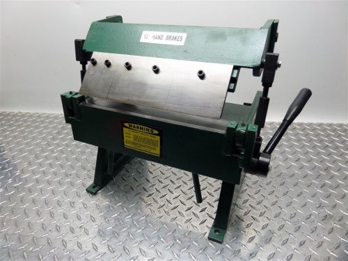 NEW! 12&#034; MANUAL HAND PRESS BRAKE 22 GA CAPACITY BENCH TOP MODEL