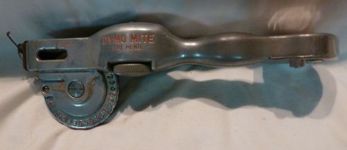 Vintage Dymo Mite Tapewriter Label Maker