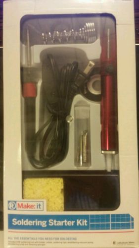 RadioShack Make: It 20W Soldering Starter Kit