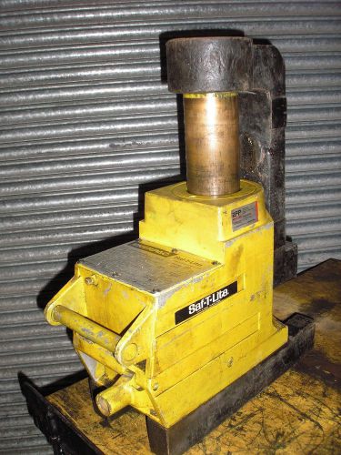 Enerpac Model JHA-356 35 Ton Hydraulic Lift Jack + Toe Jack Att.