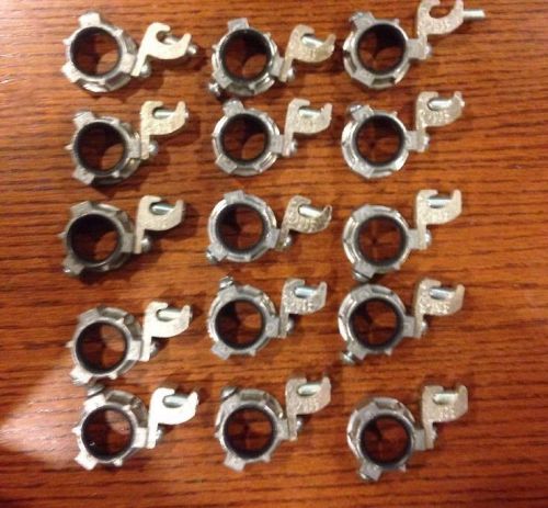 LOT OF 15 -3/4&#034; inch  Grounding bushing Set Screw Threaded