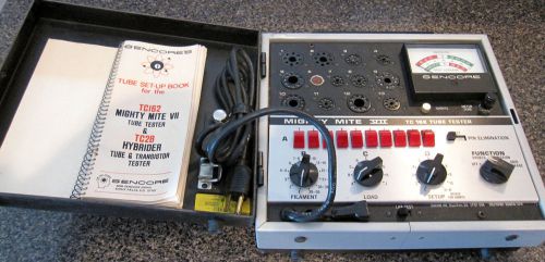 SENCORE MIGHTY MITE TUBE TESTER TC162 EXCELLENT CONDITION!