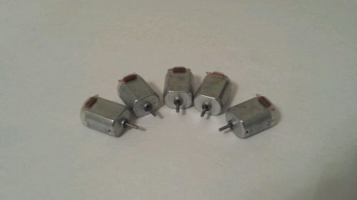 5pcs 1.5~6V DC Hobby Motor Type 130 - Robot Motor - Toy Motor- NEW