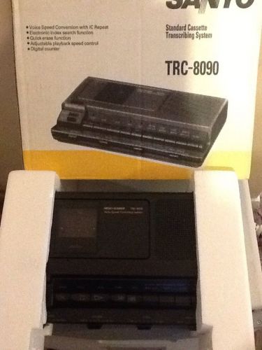 SANYO TRC 8090 Standard CassetteTranscriber